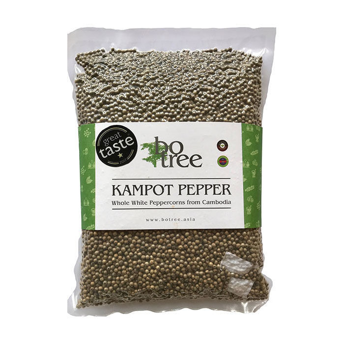 white Kampot Pepper